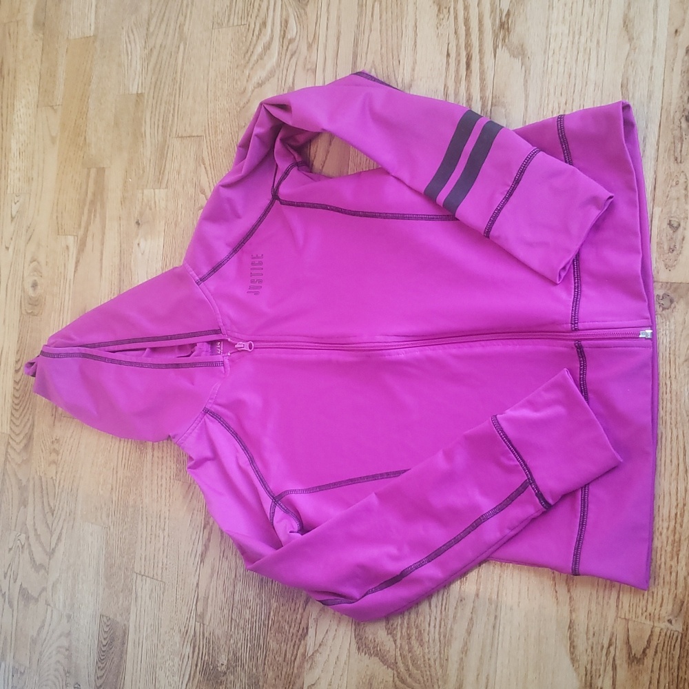 (12/14) Justice Youth Hoodie Active Activewear Athletic